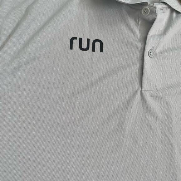Nike RUN Men’s Polo Shirt Size XXLarge Gray NWT - Picture 5 of 9